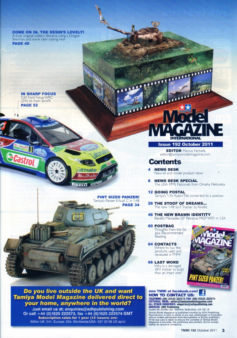 Tamiya Model Magazine 192 (2011.10)
